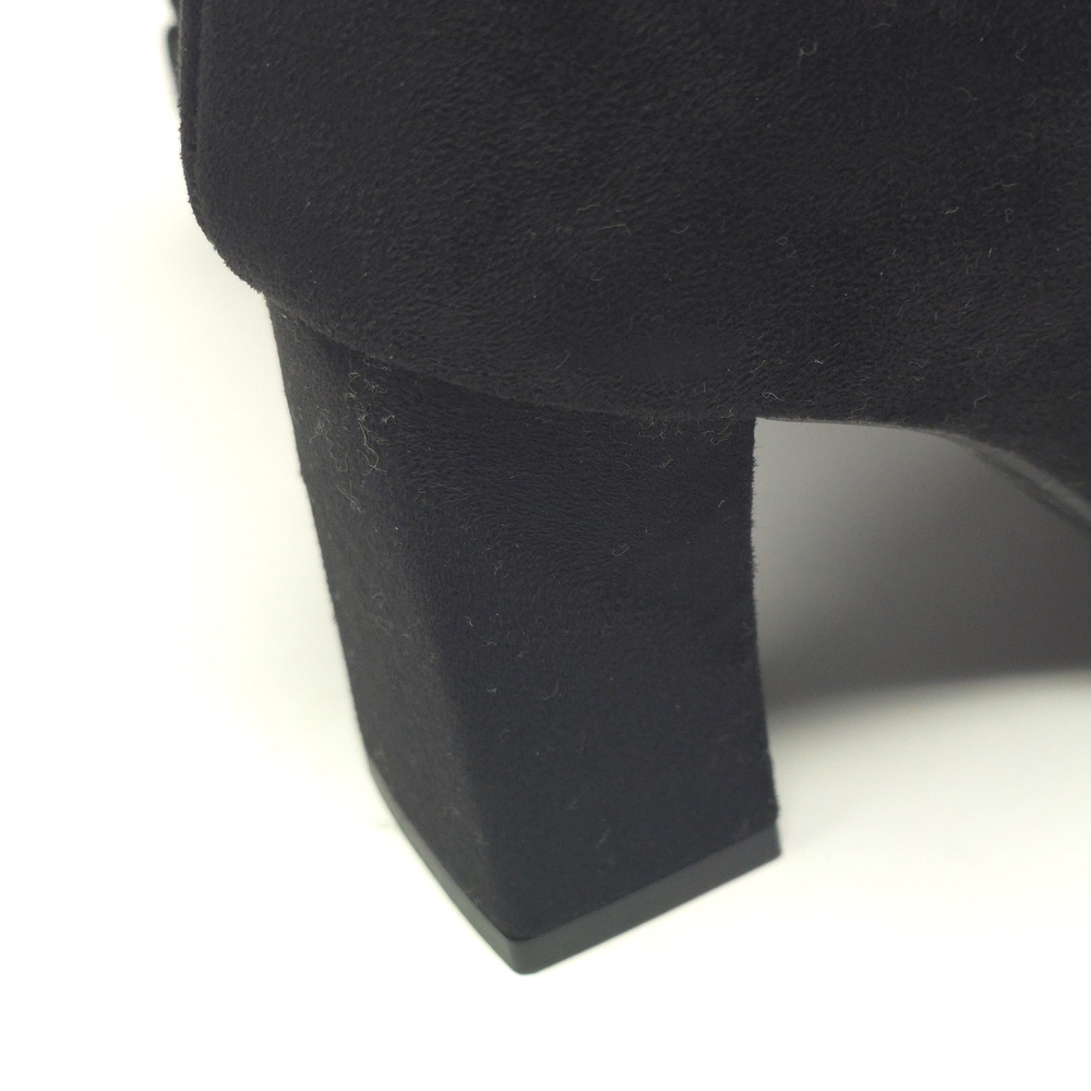 Marc Fisher Black Suede Over-the-Knee Pointed Toe Boots 6M - Picture 9 of 11